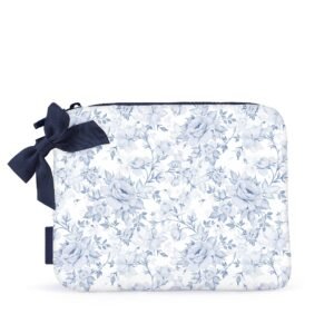 Case-Mate Bow Crinkle Makeup Bag Something Navy Bow