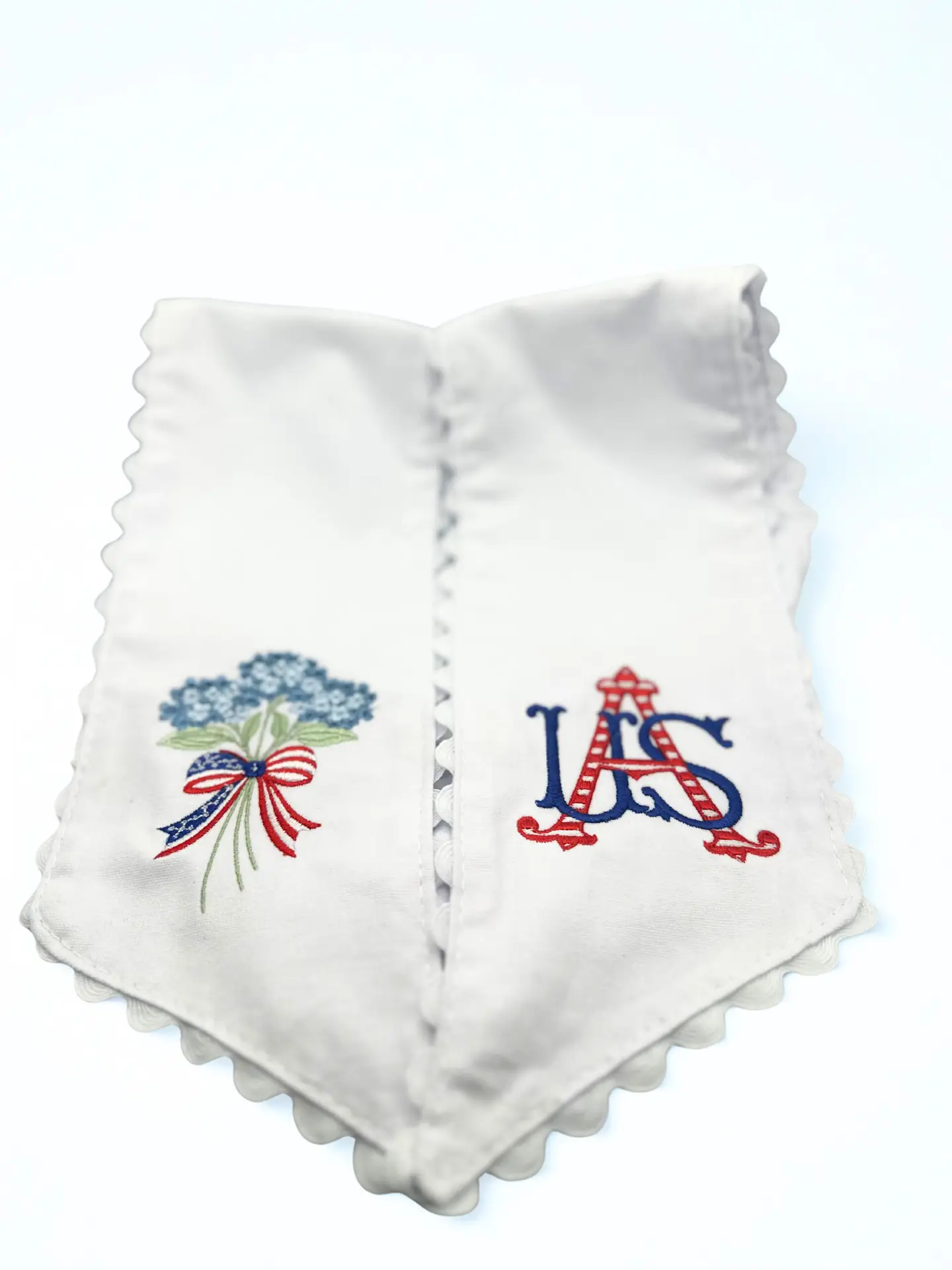 personalized gingham wreath sash – classic embroidered monogram, name & icons personalized gingham wreath sash – classic embroidered monogram, name & icons