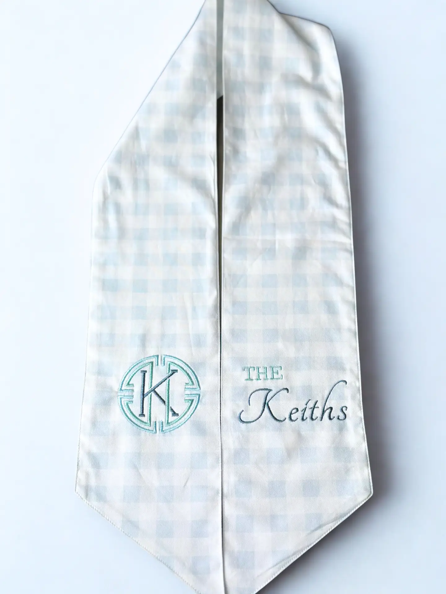 gingham wreath sash2 gingham wreath sash2