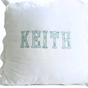 custom pillow sham keith ak