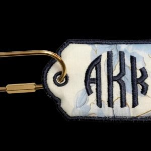 monogram bag tag demo ak